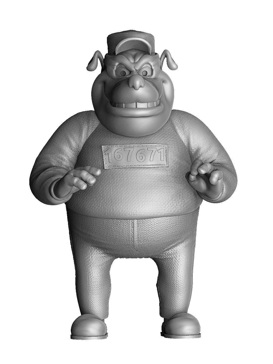 Beagle Boys STL for 3D print 3D print model_7
