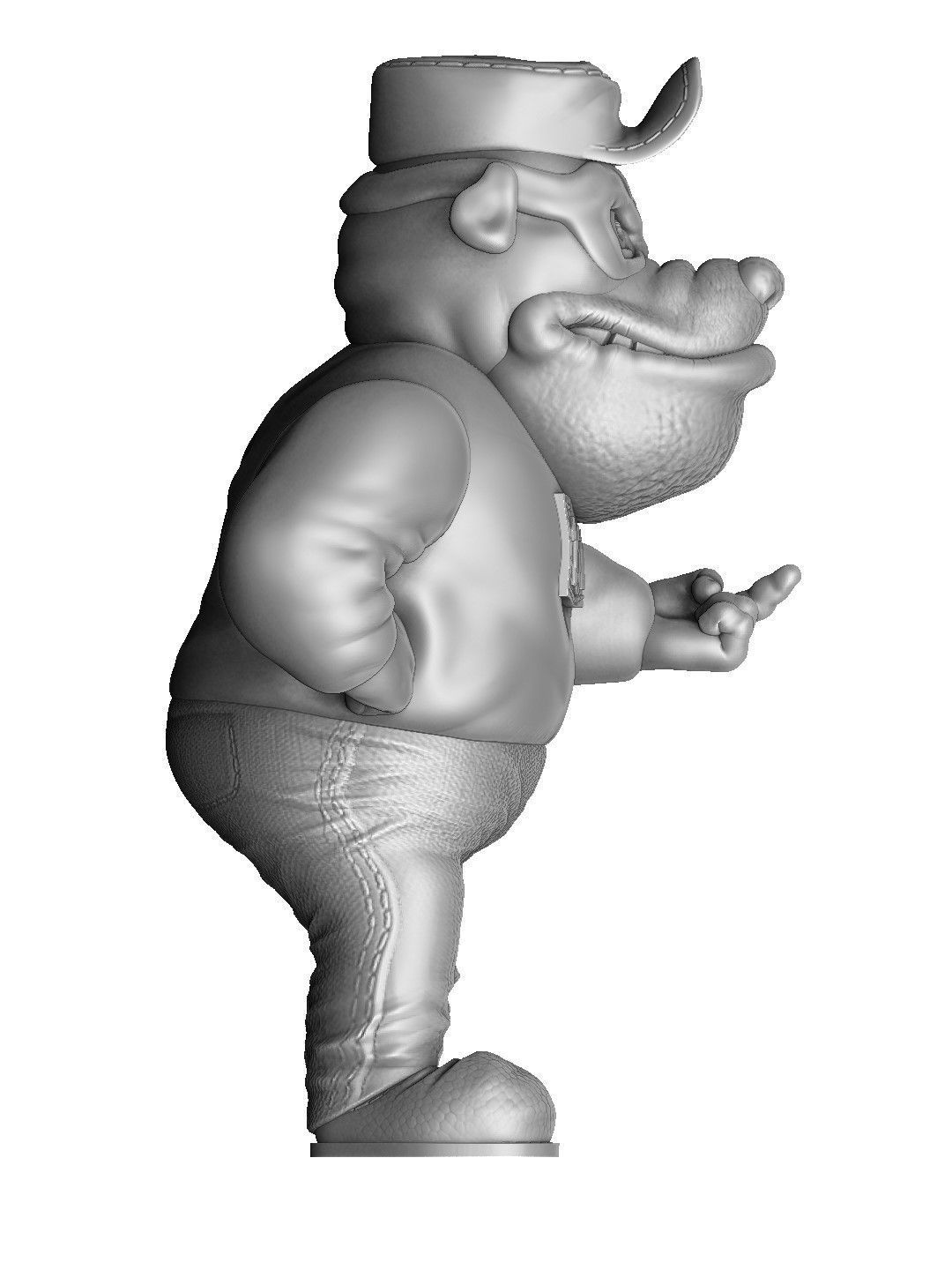 Beagle Boys STL for 3D print 3D print model_6