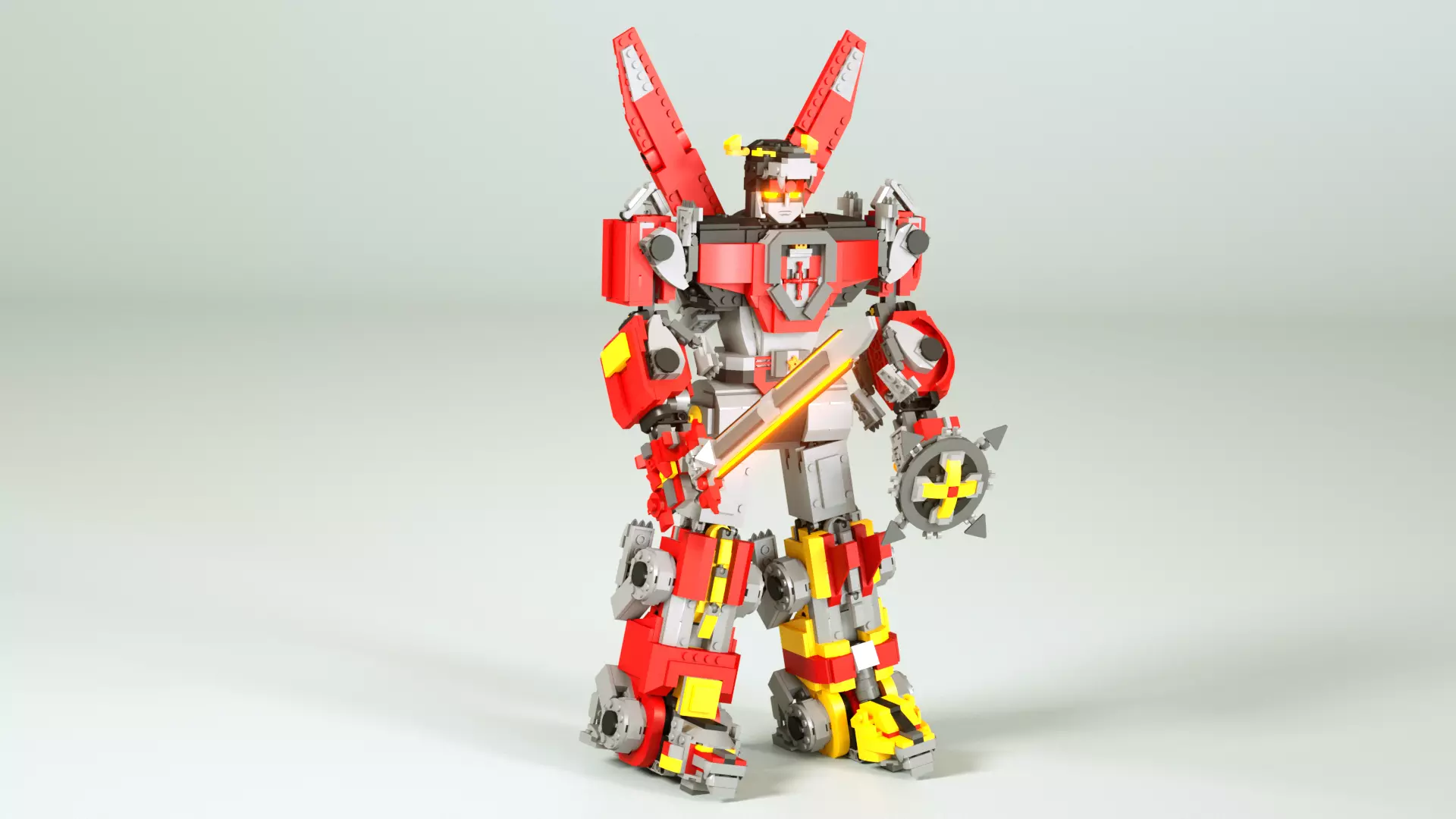 LEGO robot 3D model_0