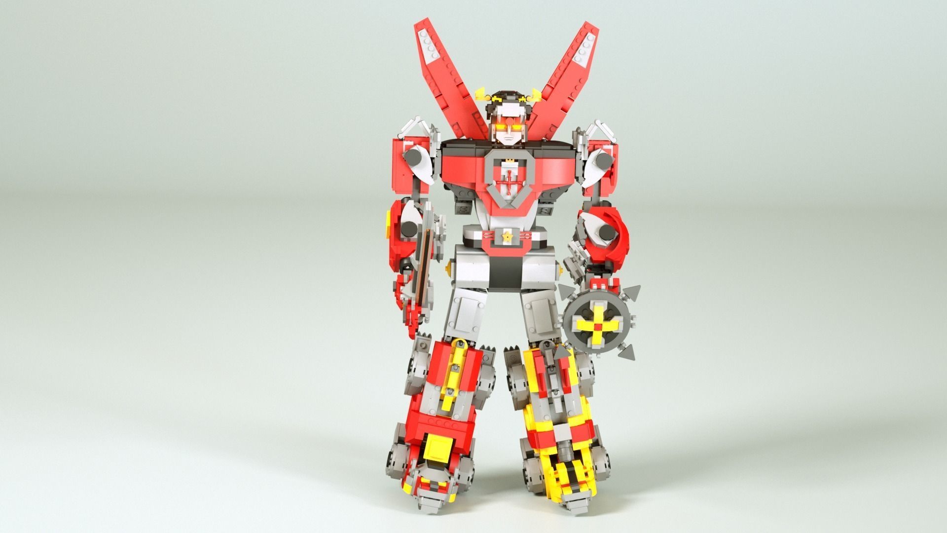 LEGO robot 3D model_1