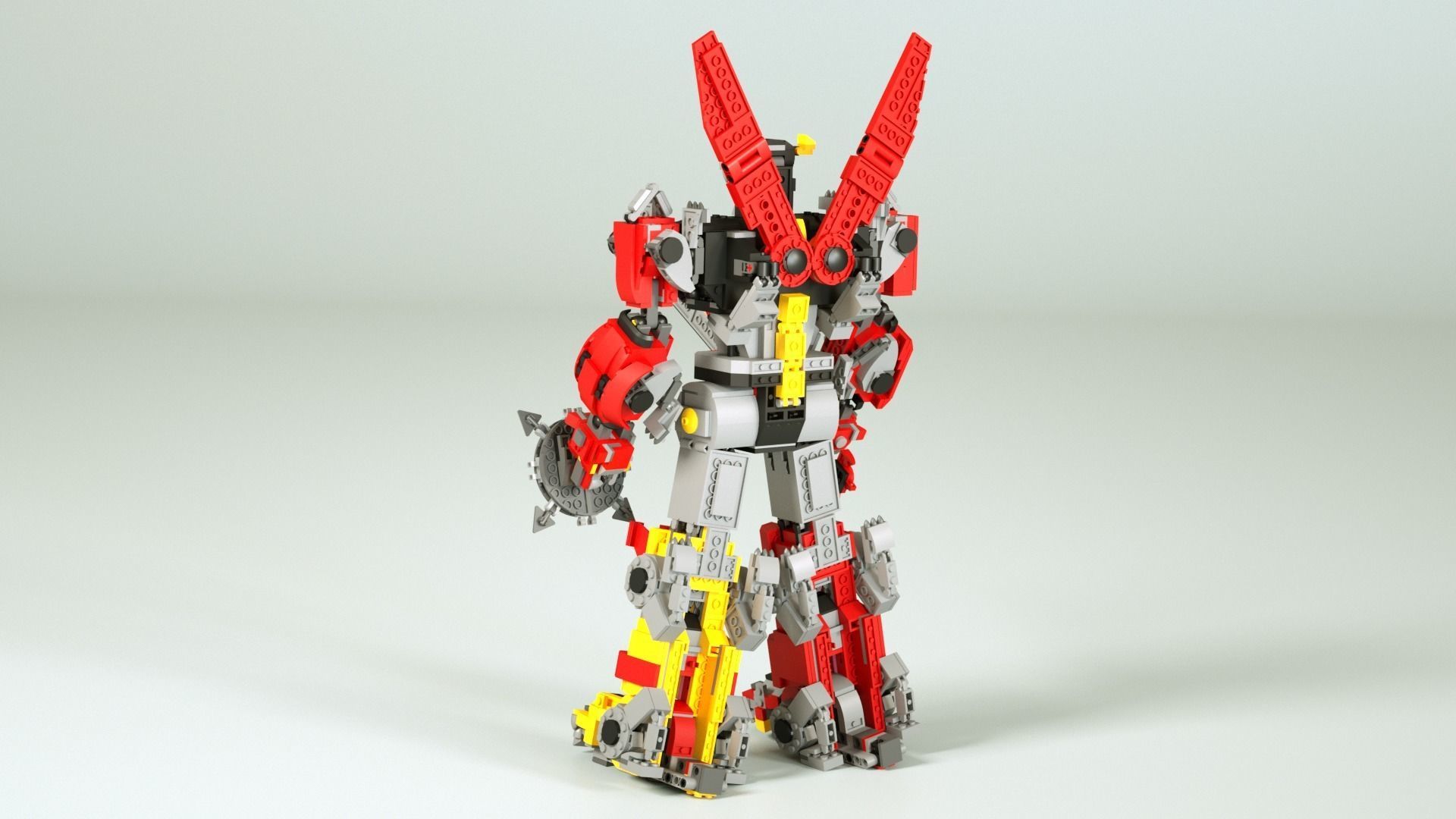 LEGO robot 3D model_3