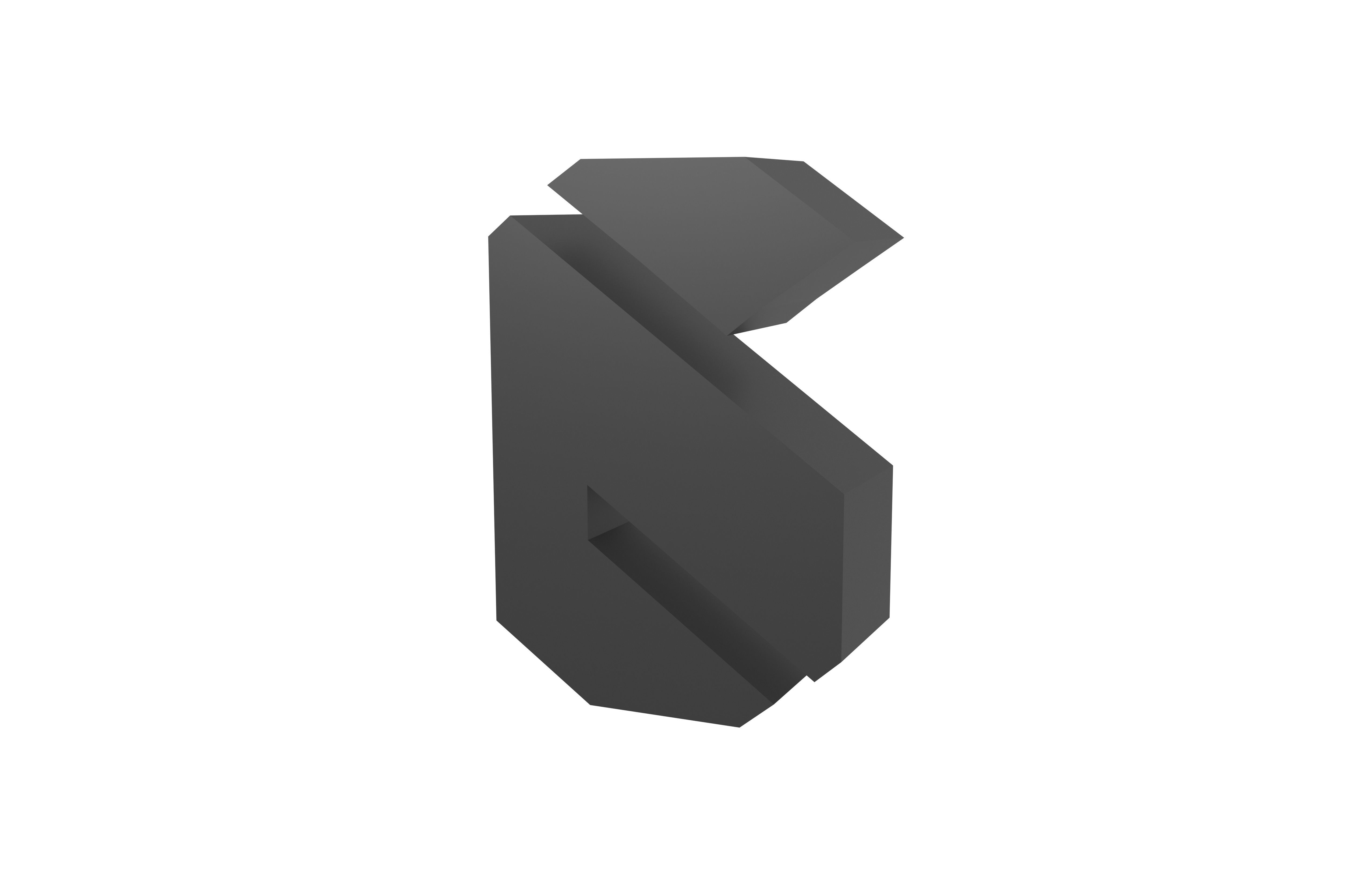 Sci-Fi Number 6 v1 001 Low-poly 3D model_2