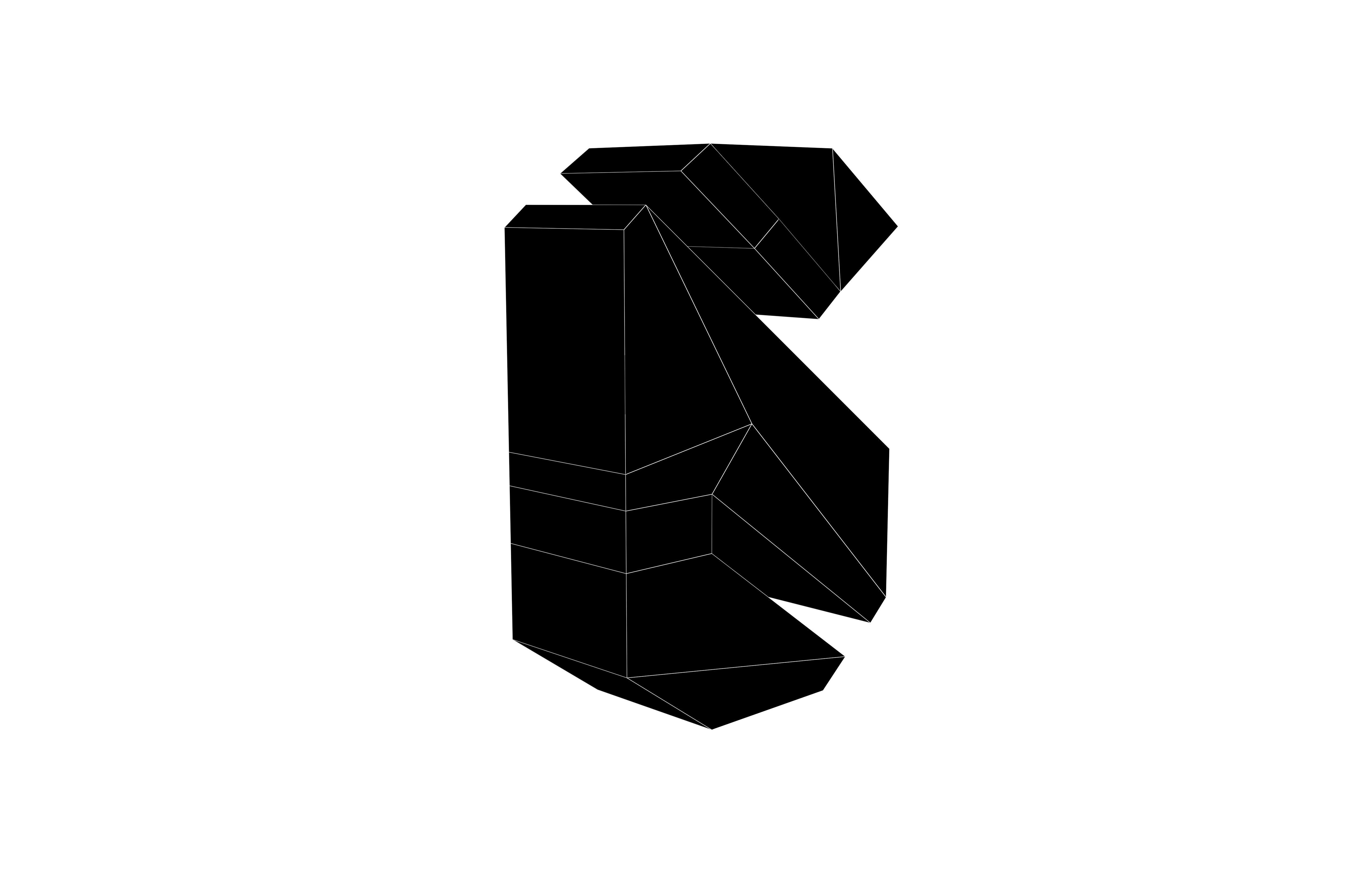 Sci-Fi Number 6 v1 001 Low-poly 3D model_5