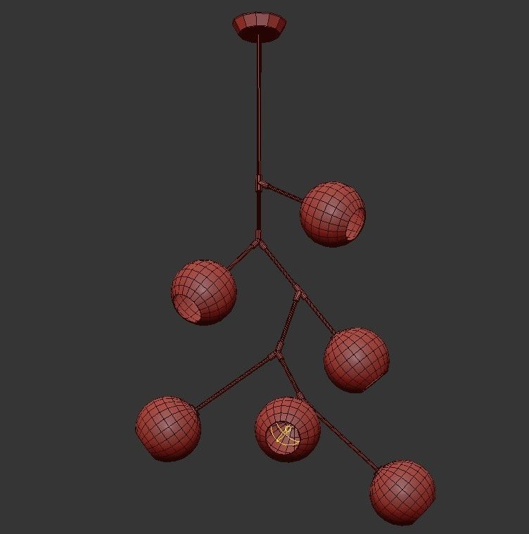 Branch Atom 3D model_1