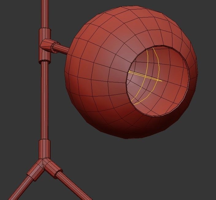 Branch Atom 3D model_3