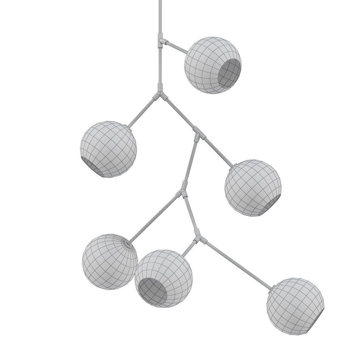 Branch Atom 3D model_4