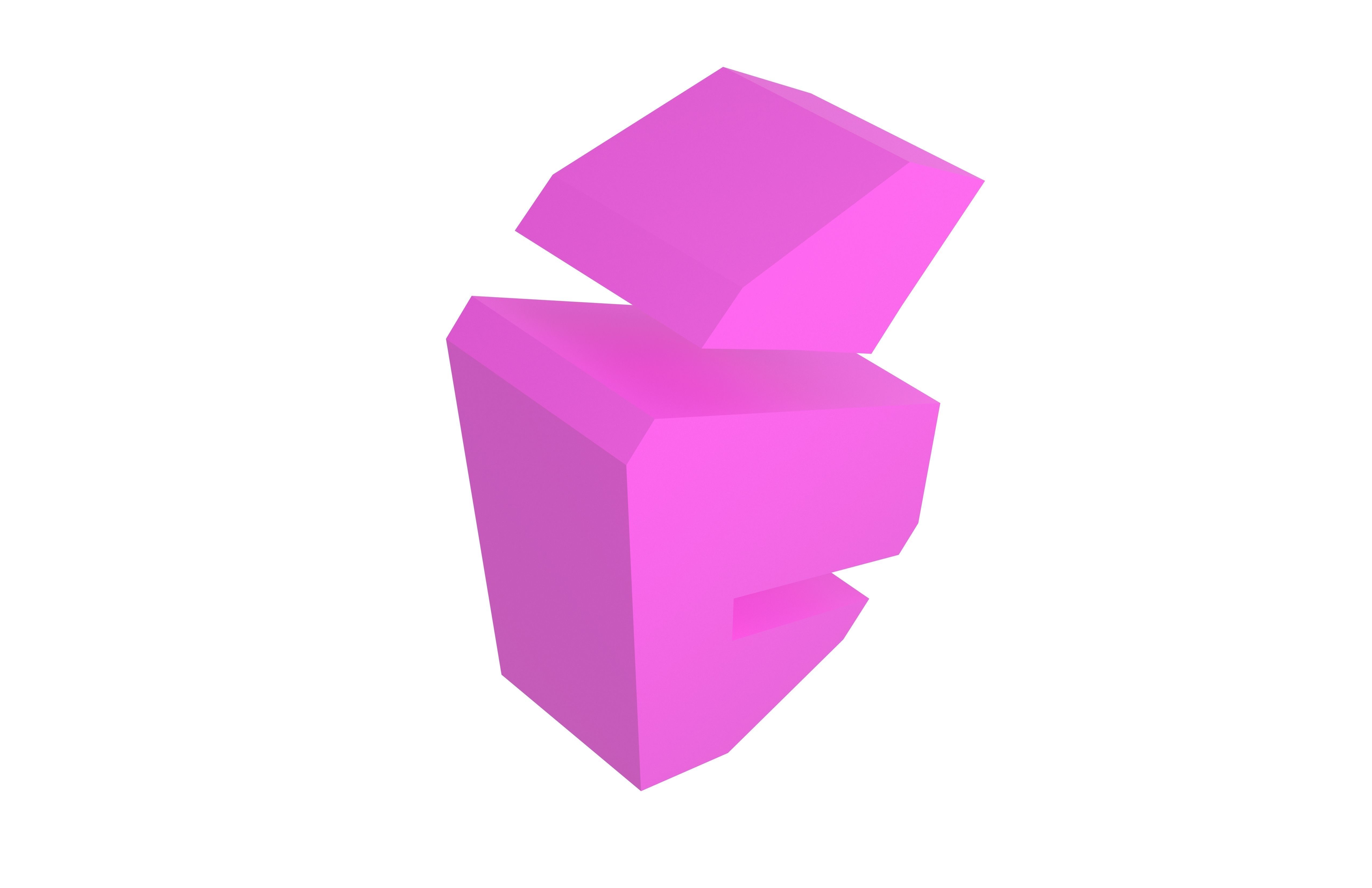 Sci-Fi Number 6 v1 004 Low-poly 3D model_1