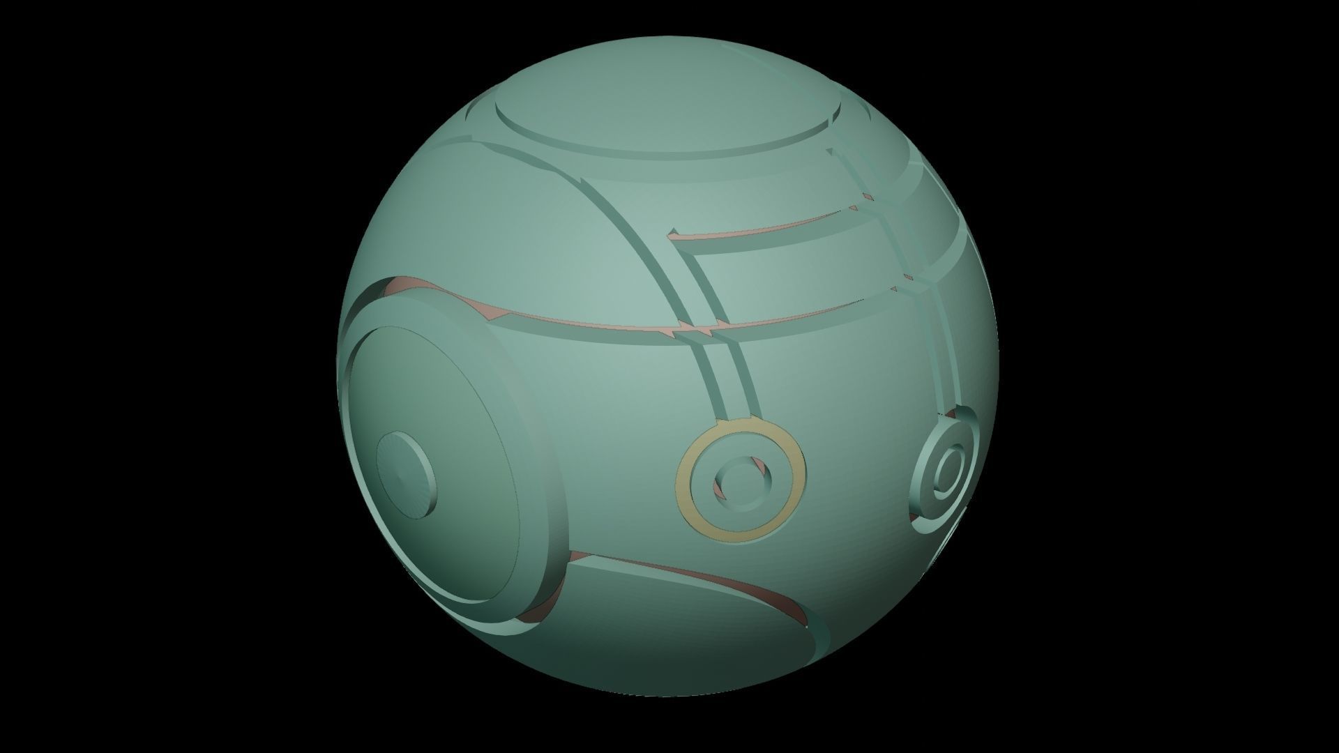 Apple of Eden - Assassins Creed Low-poly 3D model_14