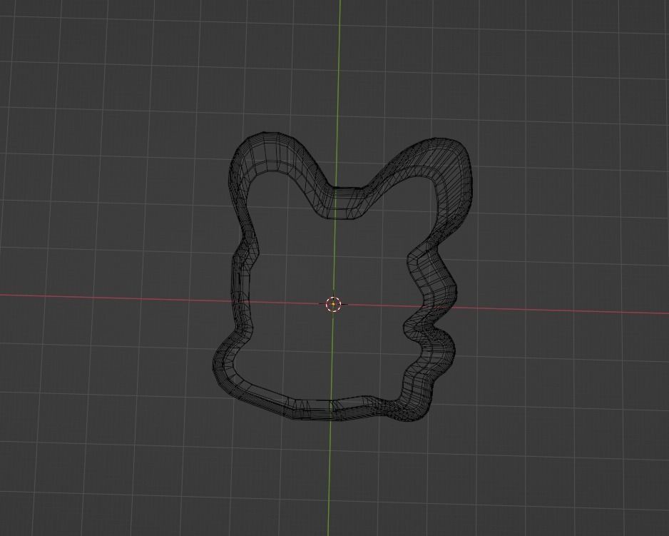 Bunny Cookie Stamp and Cutter 3D print model_15