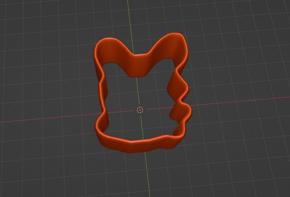 Bunny Cookie Stamp and Cutter 3D print model_5