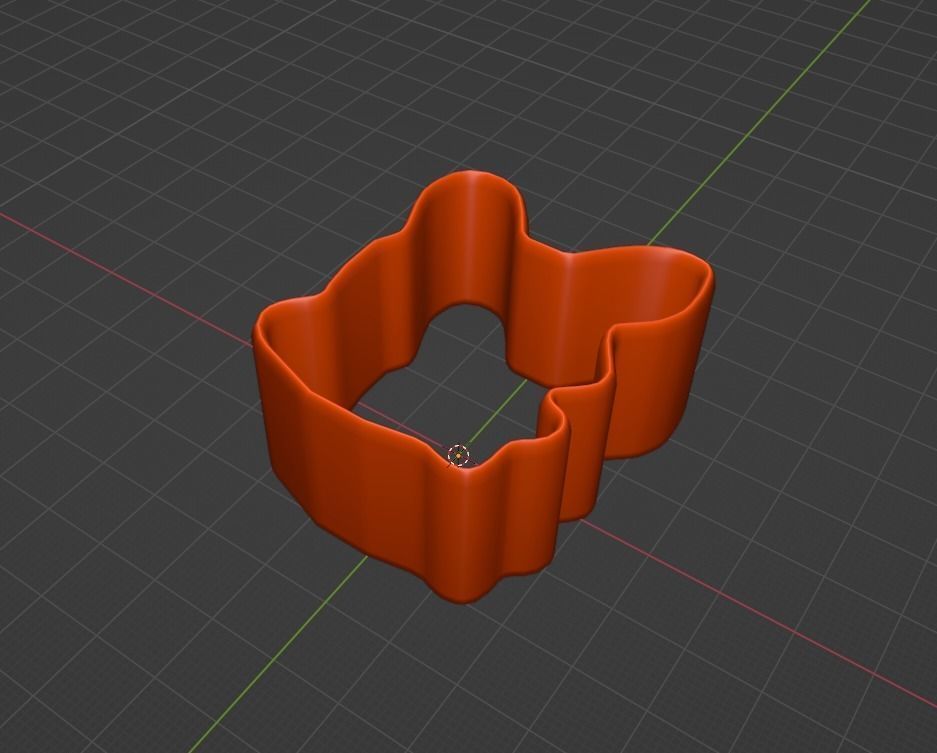 Bunny Cookie Stamp and Cutter 3D print model_6