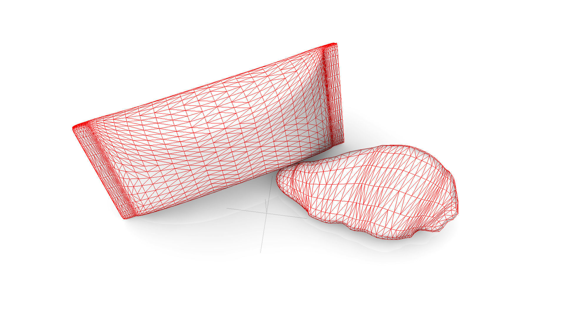 Croissant with package 3D model_5