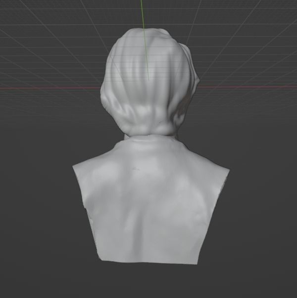 Henry David Thoreau 3D print model_8