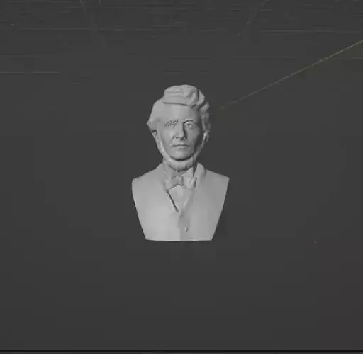 Henry David Thoreau 3D print model