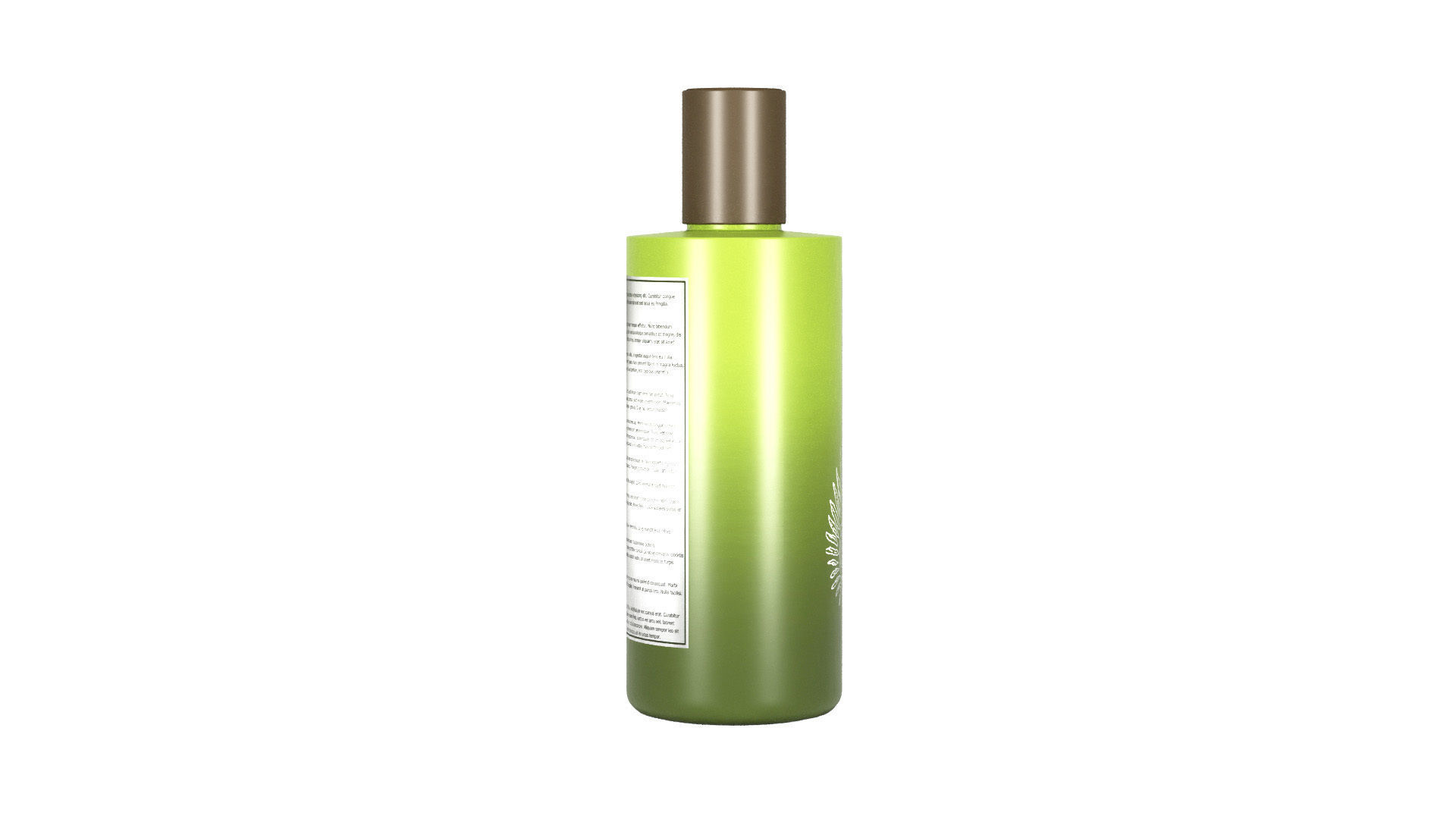 Shampoo Packaging 3D model_6