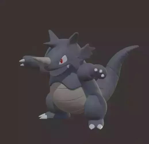RHYDON POKEMON HIGH-RES