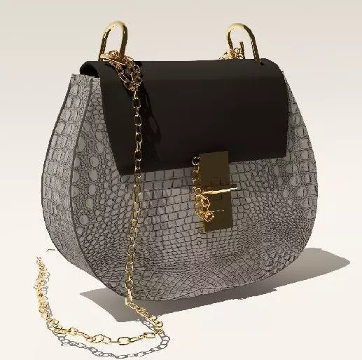 leather bag Free 3D model