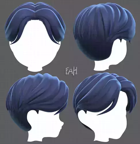 Base Hair for Boy V32