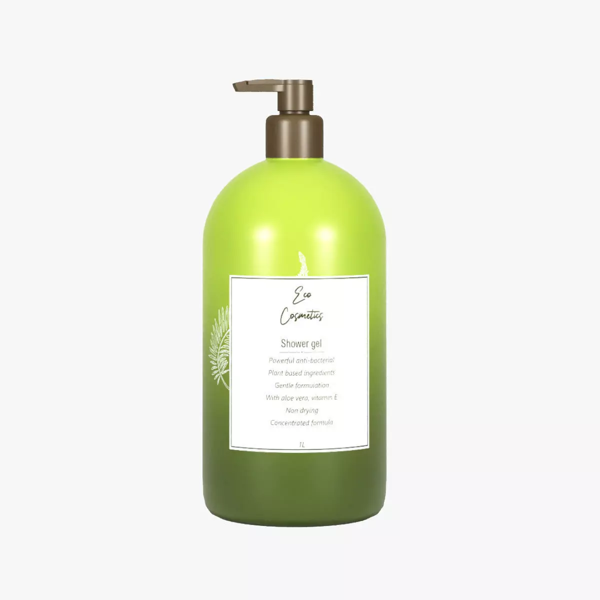 Shower Gel Packaging 3D model_0