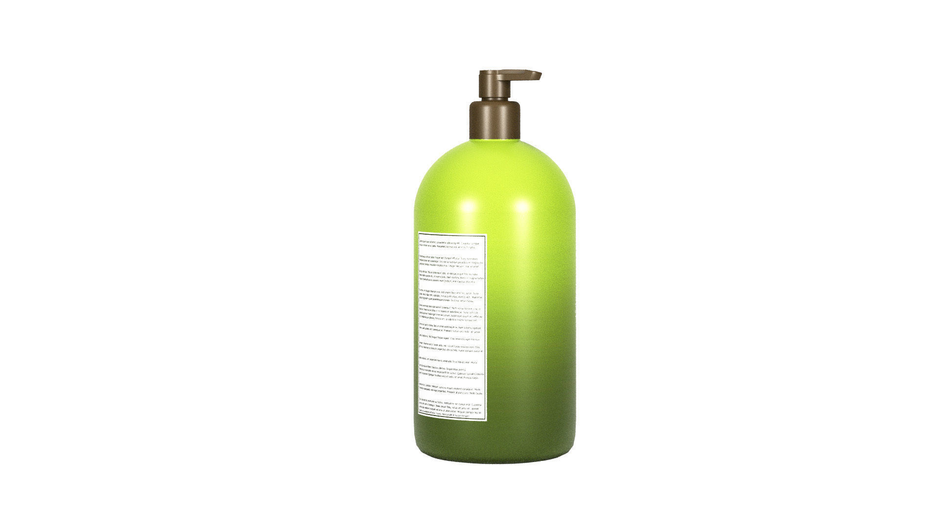 Shower Gel Packaging 3D model_7
