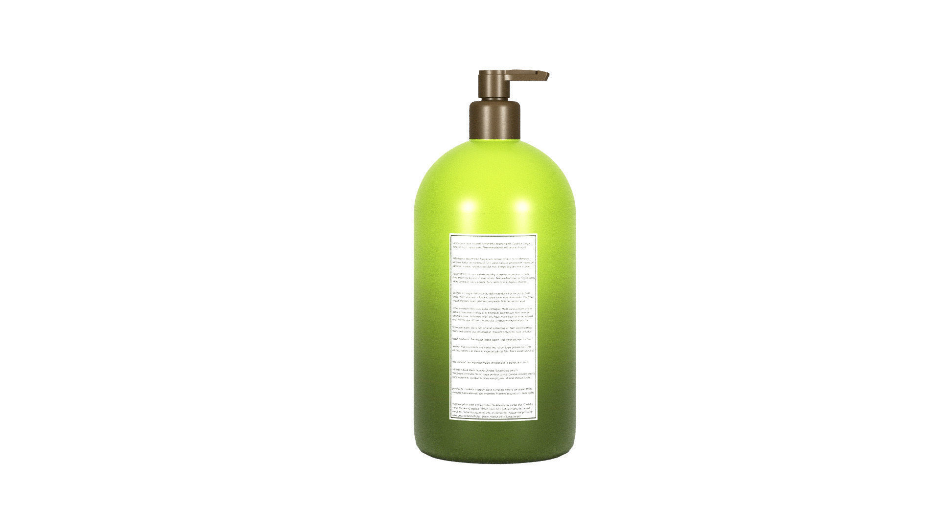 Shower Gel Packaging 3D model_4