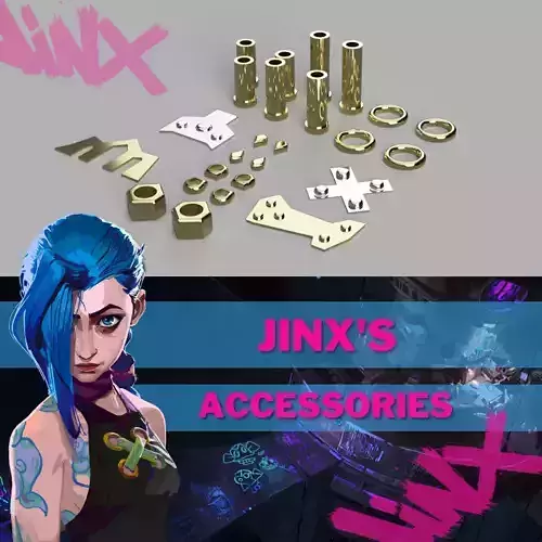  Jinx Arcane accessories