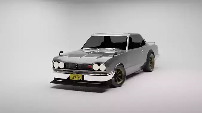 Nissan Skyline GTR 3D model
