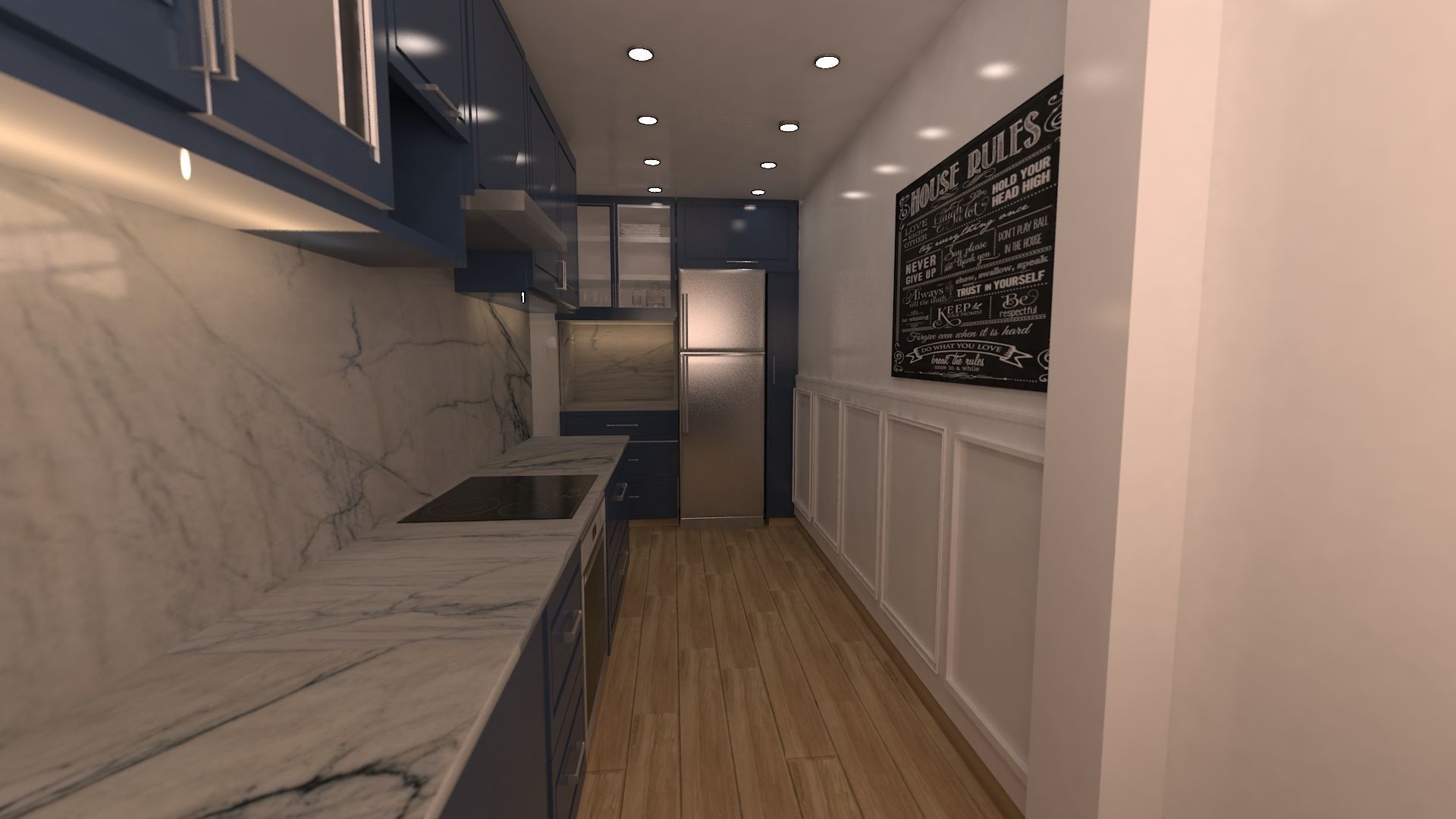 kitchen hd wallpaper 3D model_1