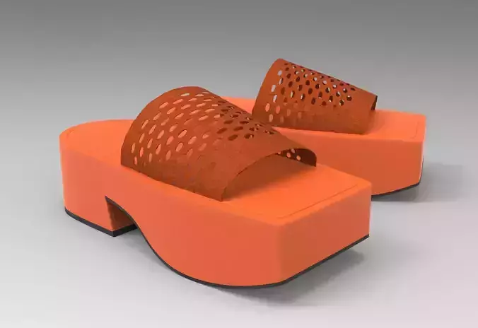 Knitted Platform Wedges