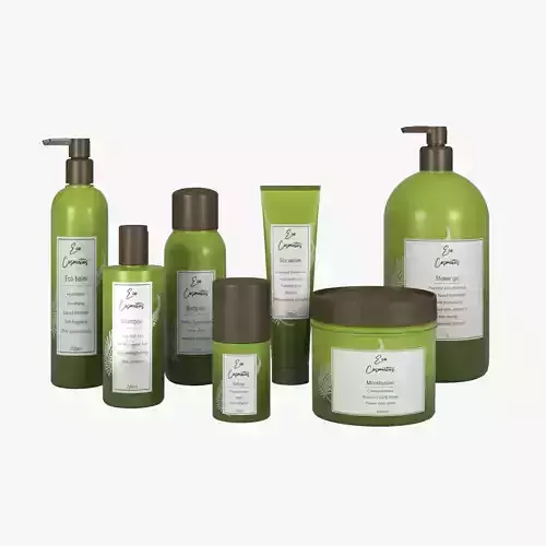 Collection of Cosmetic Packaging