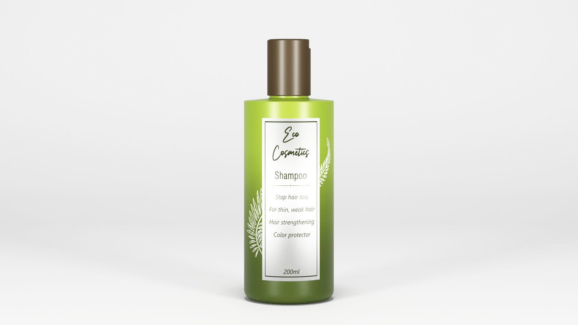 Collection of Cosmetic Packaging 3D model_18