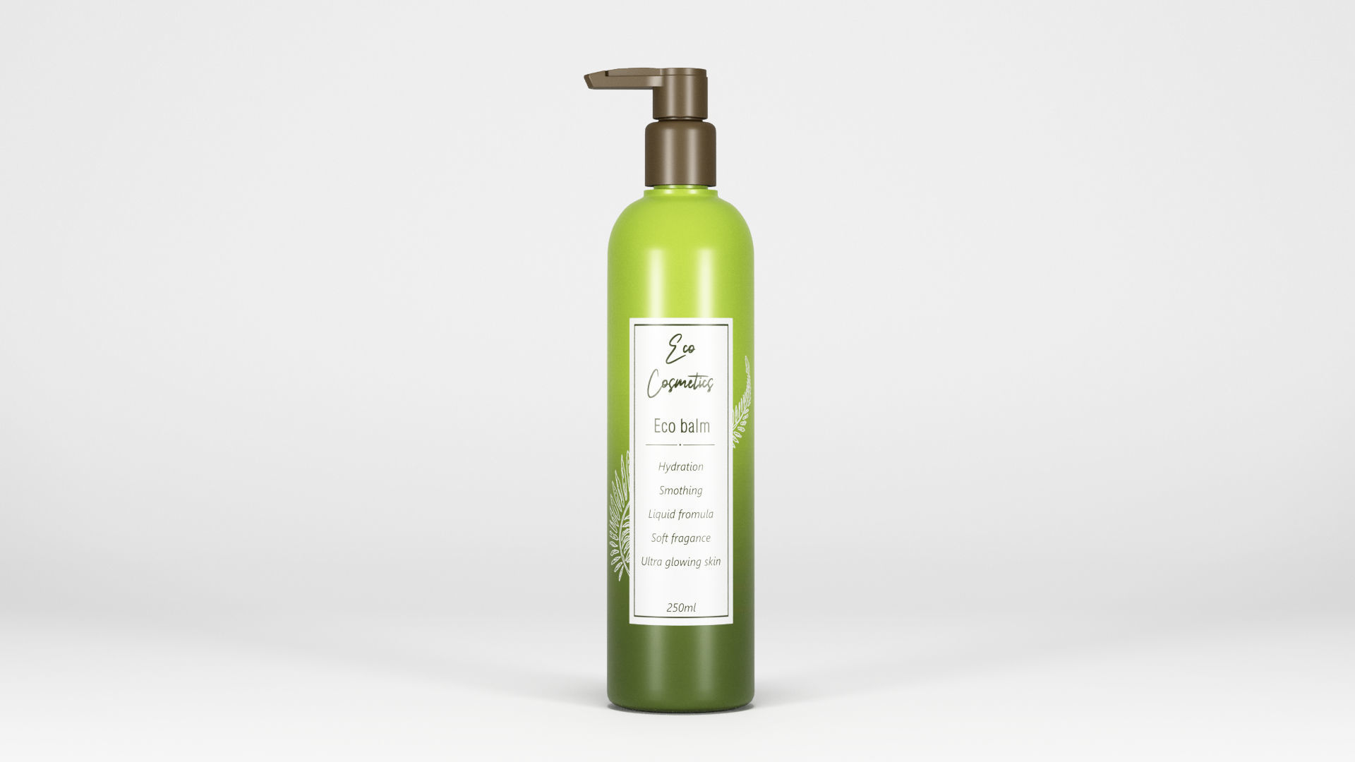 Collection of Cosmetic Packaging 3D model_9