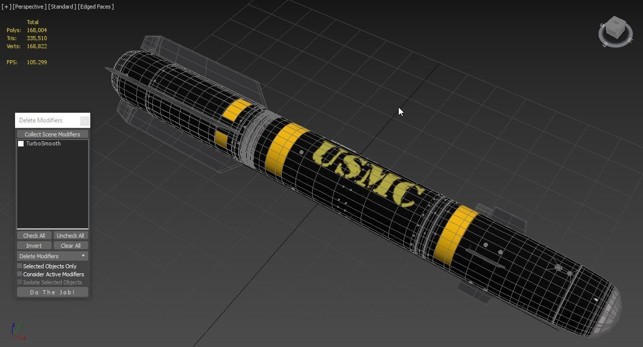 AGM 114R Hellfire Air to Ground Missile 3D model_4