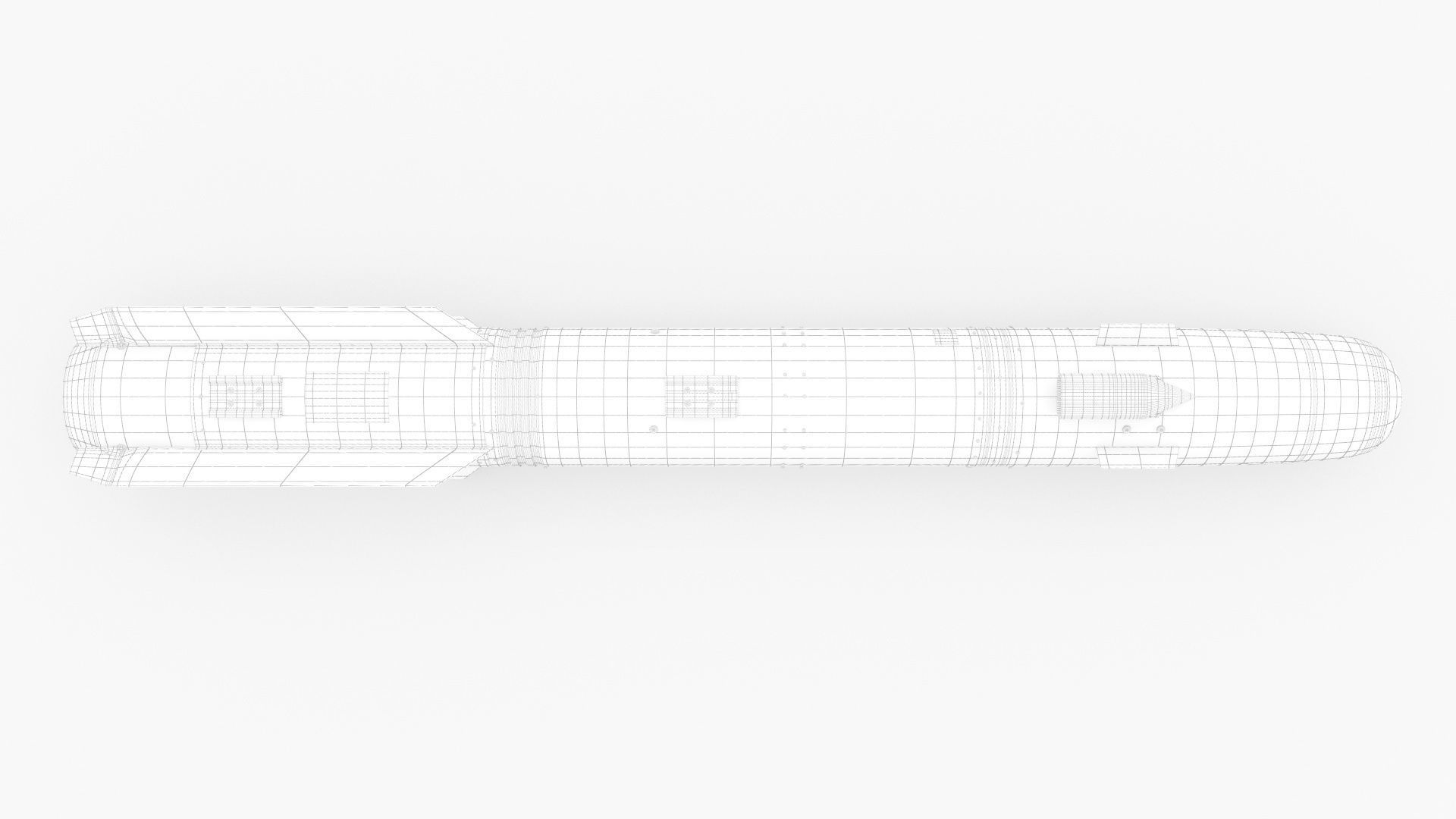 AGM 114R Hellfire Air to Ground Missile 3D model_13