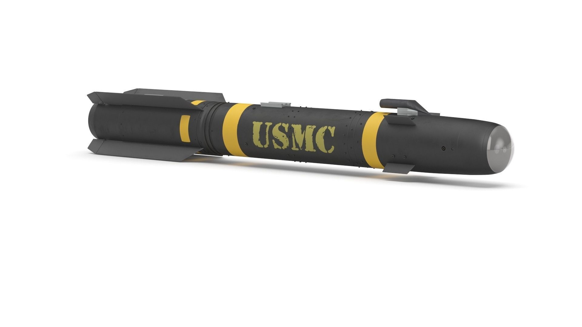 AGM 114R Hellfire Air to Ground Missile 3D model_32