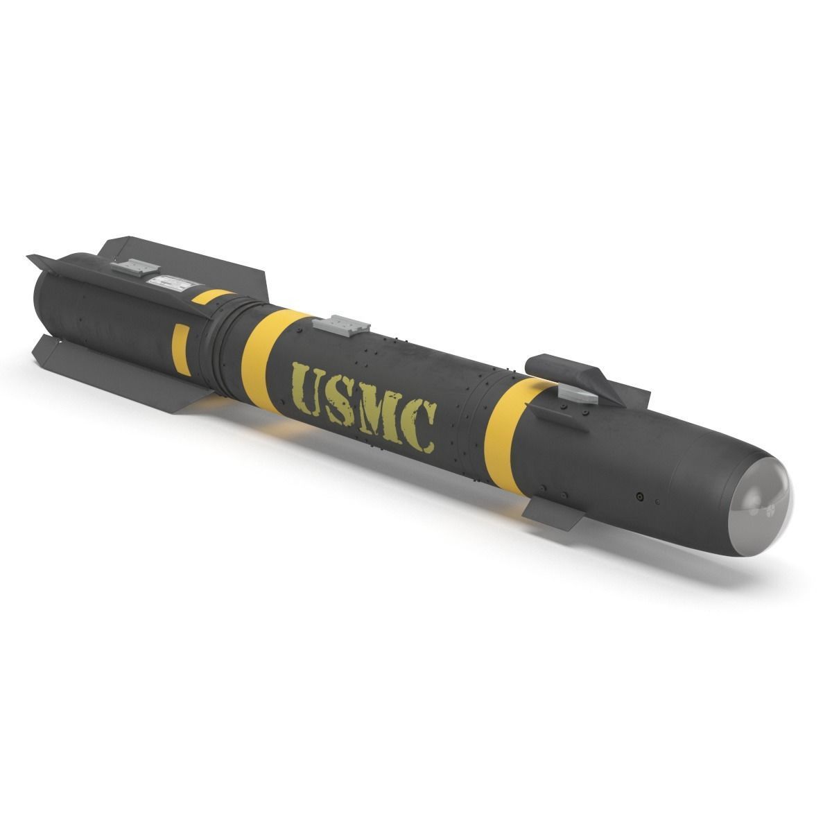 AGM 114R Hellfire Air to Ground Missile 3D model_33