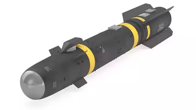 AGM 114R Hellfire Air to Ground Missile 3D model