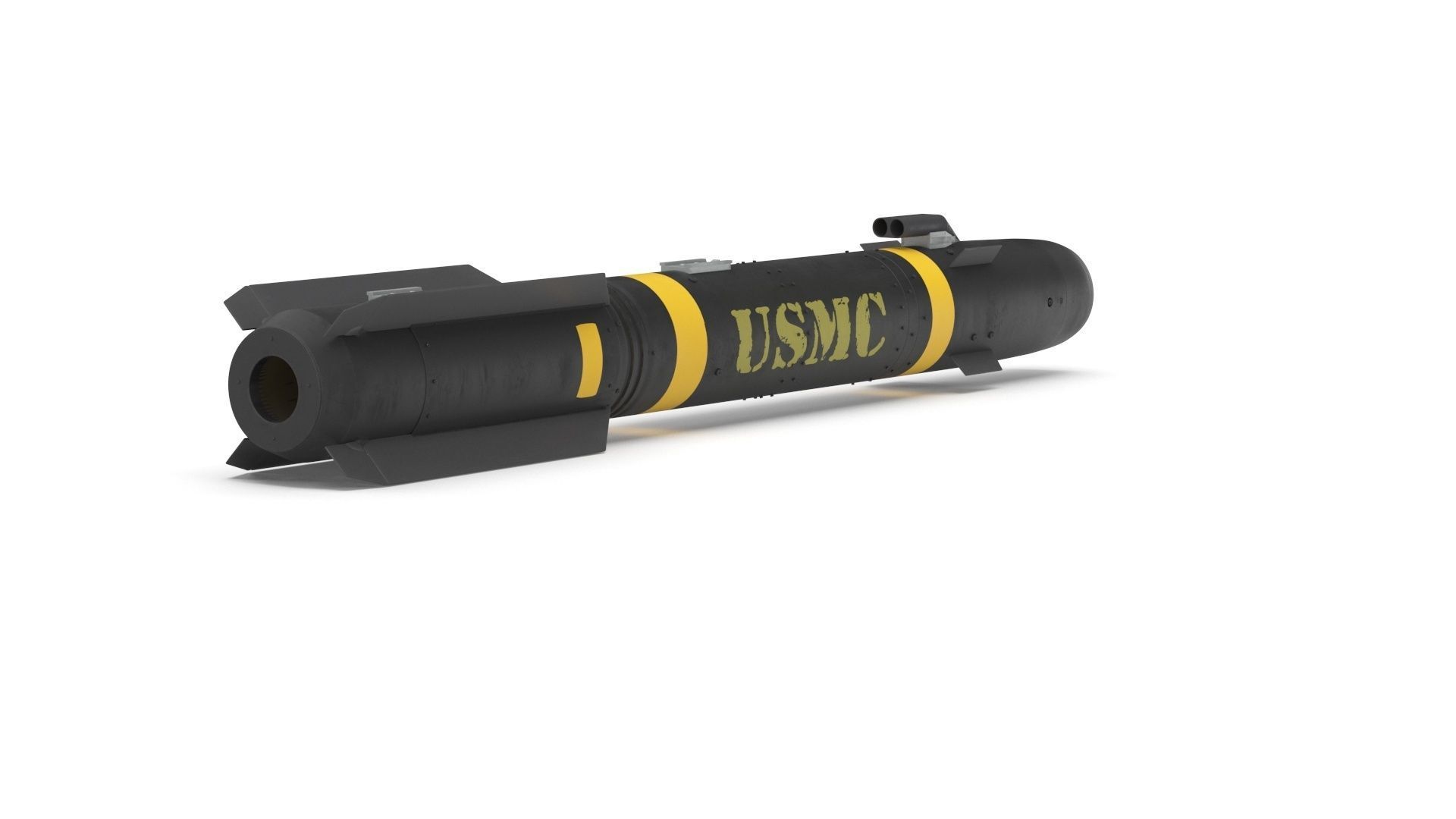 AGM 114R Hellfire Air to Ground Missile 3D model_20