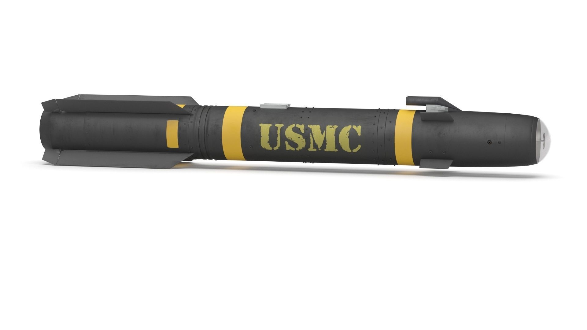 AGM 114R Hellfire Air to Ground Missile 3D model_16