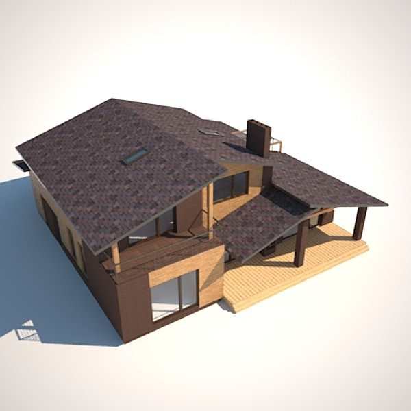 Living House  3D model_3