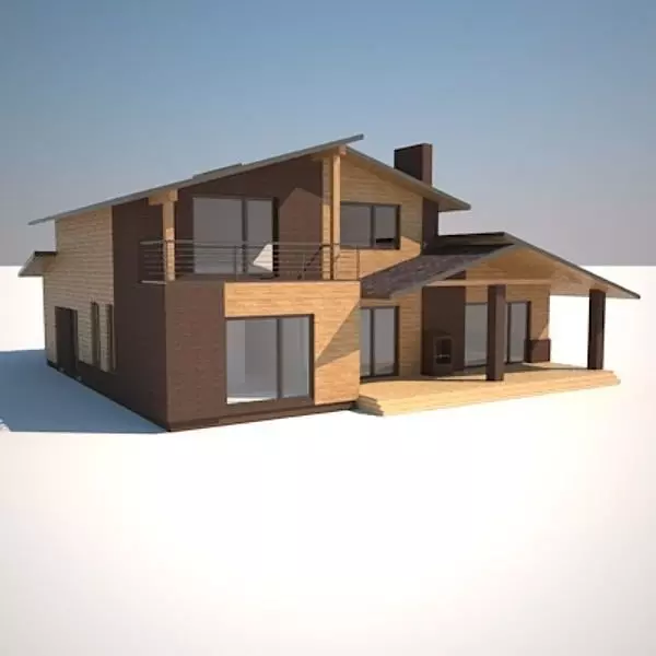 Living House  3D model_0