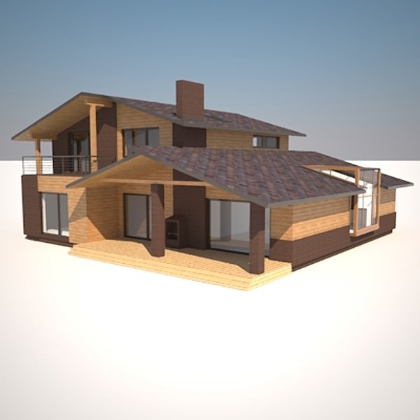Living House  3D model_2