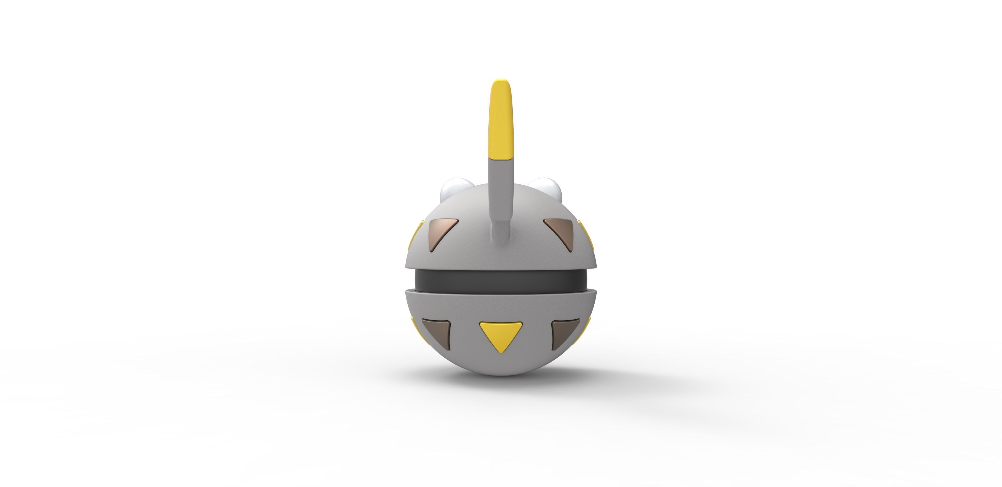 Togedemaru orb 3D print model_8