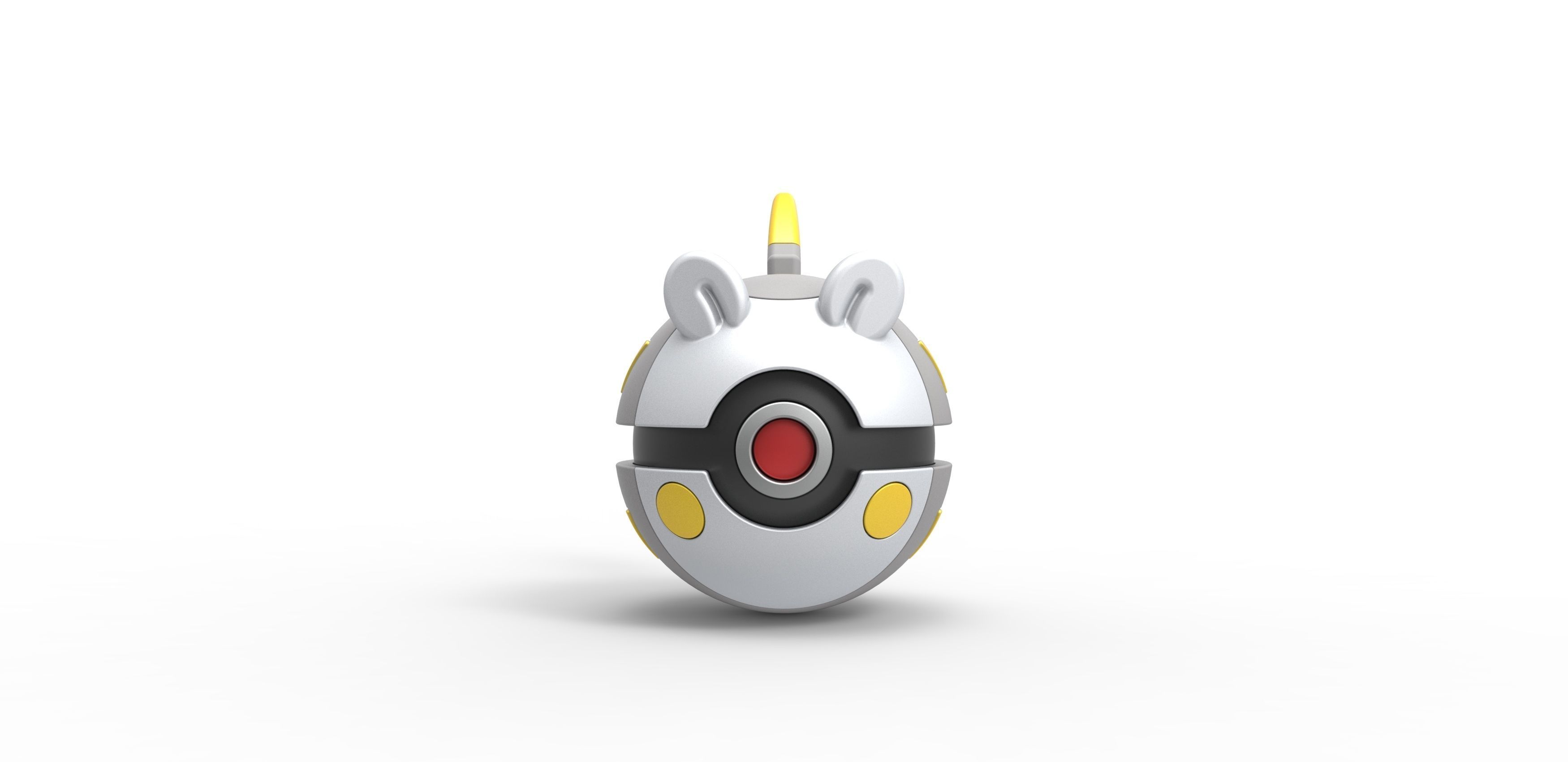 Togedemaru orb 3D print model_2