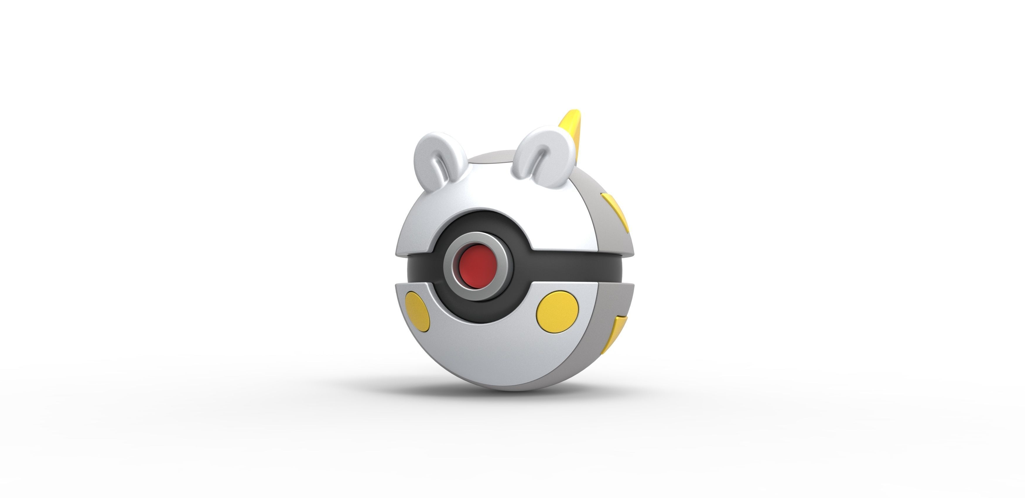 Togedemaru orb 3D print model_1