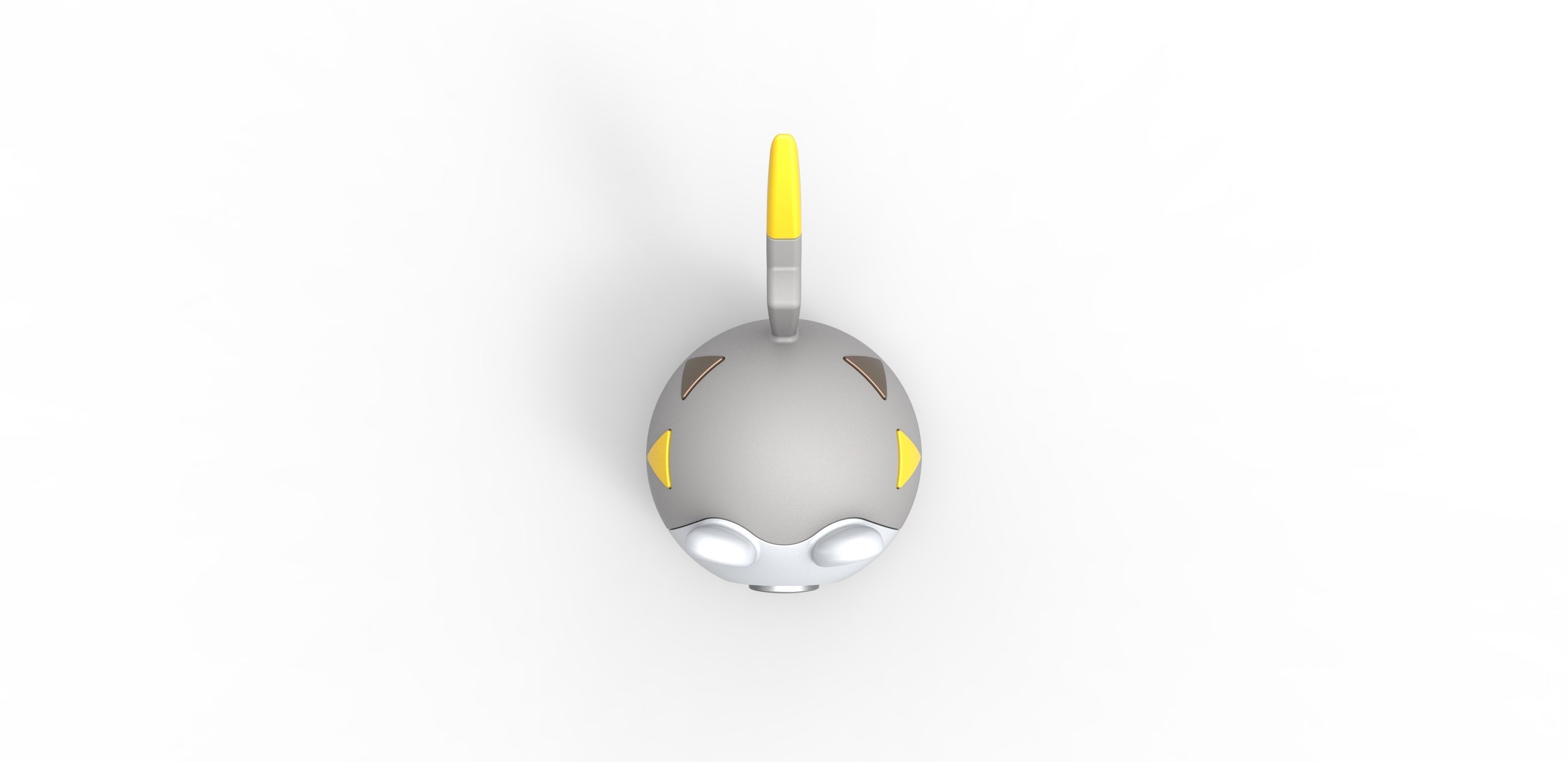 Togedemaru orb 3D print model_4