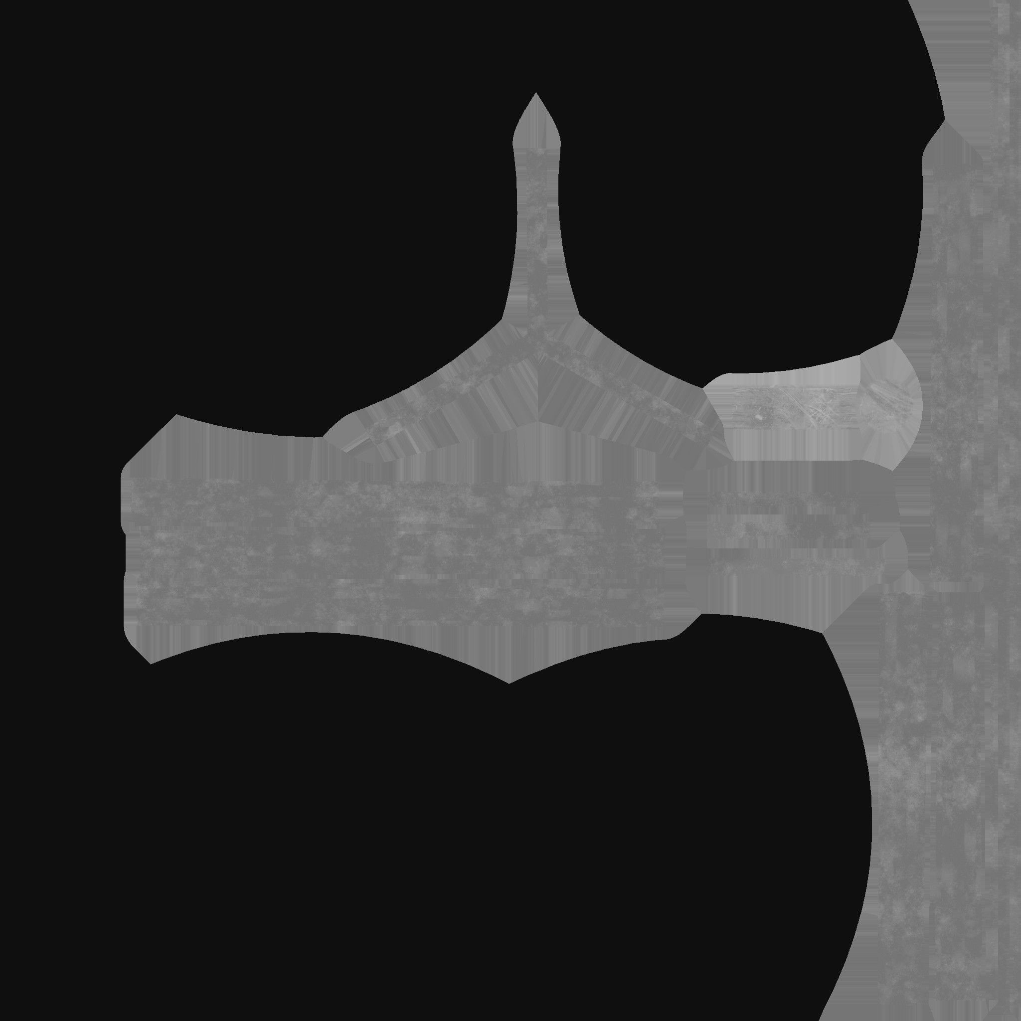 Modern Table Low-poly 3D model_11