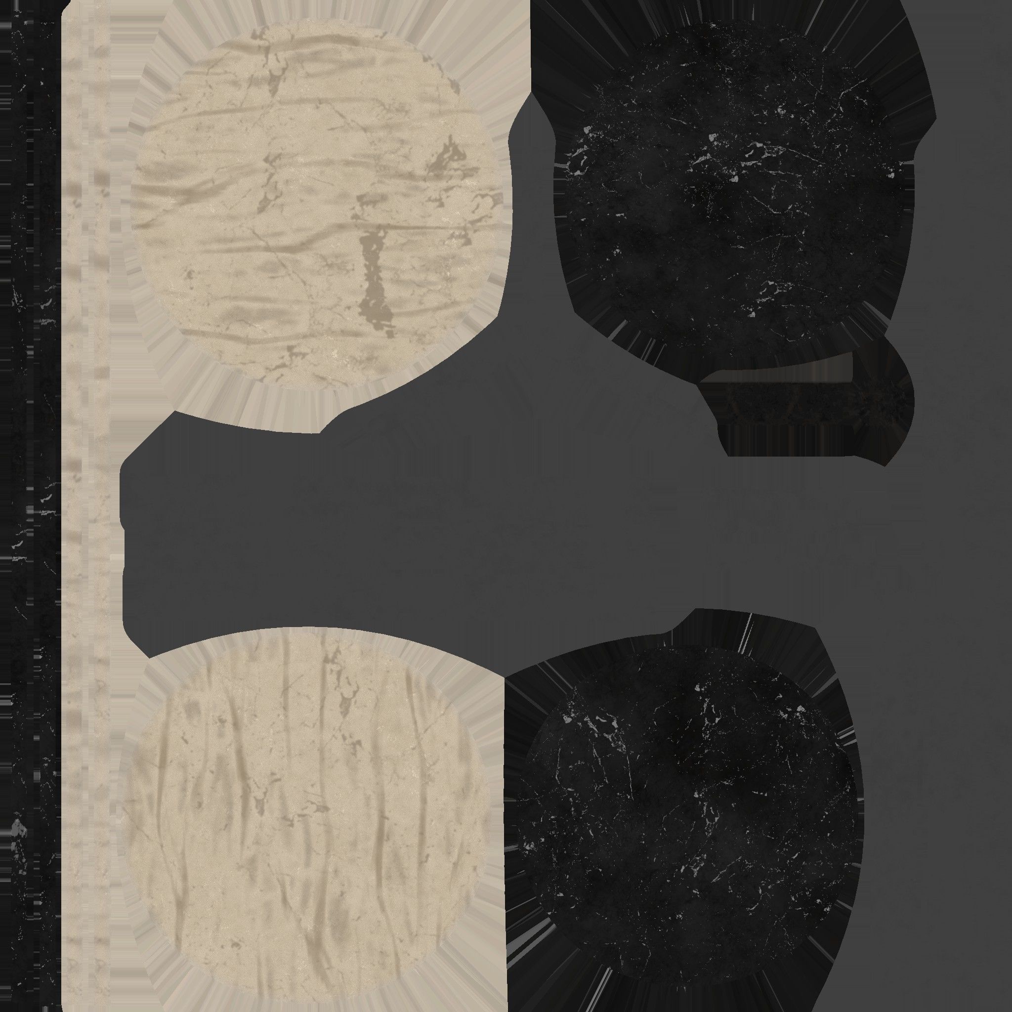 Modern Table Low-poly 3D model_13