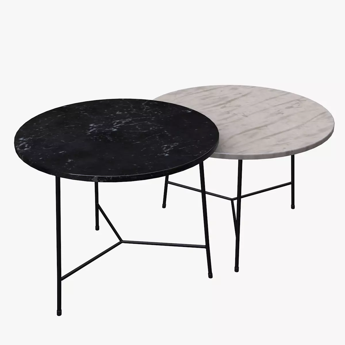 Modern Table Low-poly 3D model_0