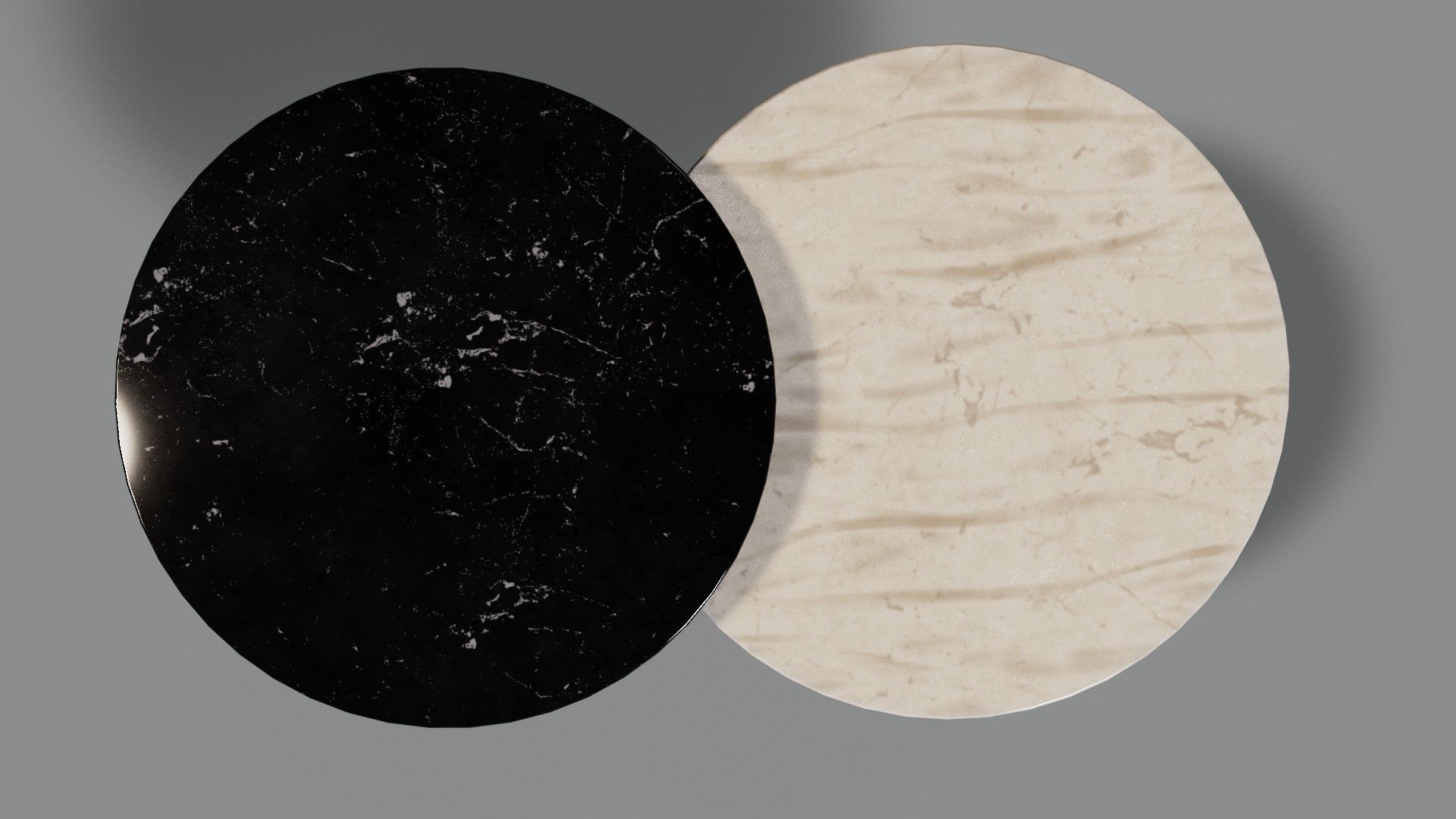 Modern Table Low-poly 3D model_2